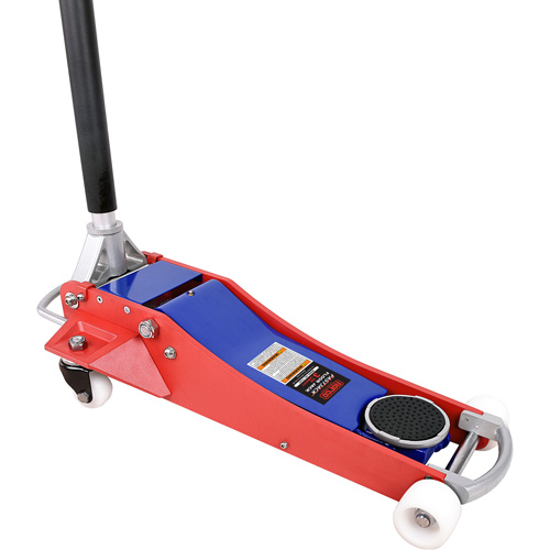 Cric de plancher, 3 tonne(s) Capacit&eacute;, 3" Abaiss&eacute;e, 19-3/4" &eacute;lev&eacute;e, Hydraulique &agrave; main Cintas