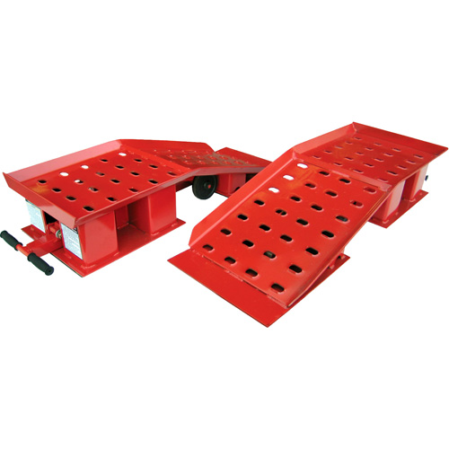 Pair of Truck Ramps, 20000 lbs. Capacity, 48-1/4" L, 12-5/8" W, 9" H Cintas
