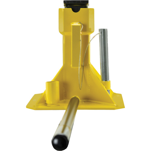 EZ-Wheel Jack Stand, Locking Pin, 22 Tons Capacity, 13-1/2" - 20" H Cintas