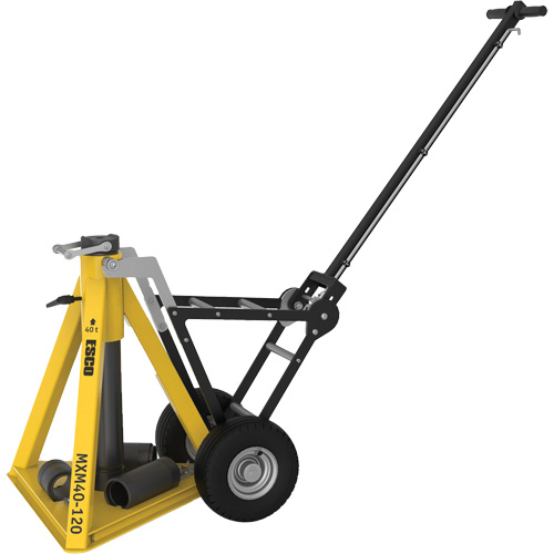 Socle roulant pour transport de cric 44 tonnes Mammut Cintas