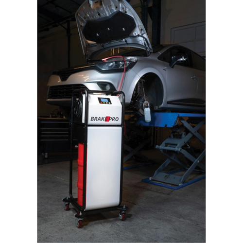 Tall Frame Brake-Pro Electric Pressure Brake Bleeder with Trolley Cintas