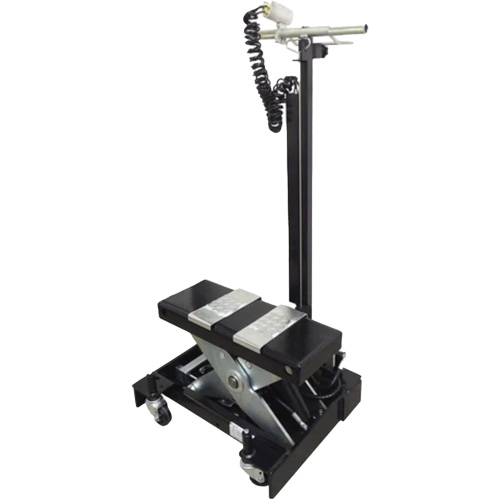 Low Profile Floor Service Jack, 12 Ton(s) Capacity, 7-1/2" Lowered, 15" Raised, Air Hydraulic Cintas