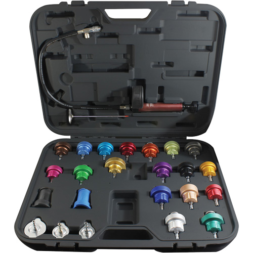 25-Piece Master Cooling System Pressure Test Kit Cintas