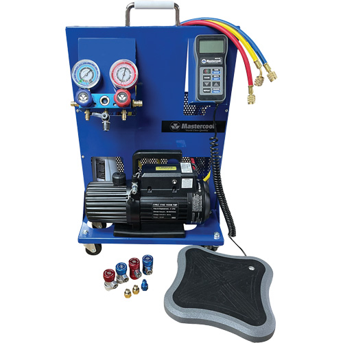 Poste de recharge &eacute;lectronique portable double &agrave; 1 phase R134A/R1234Yf Cintas