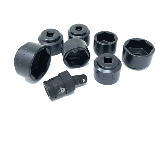 8 Pc. Extra-Low-Profile Oil Filter Socket Set Cintas