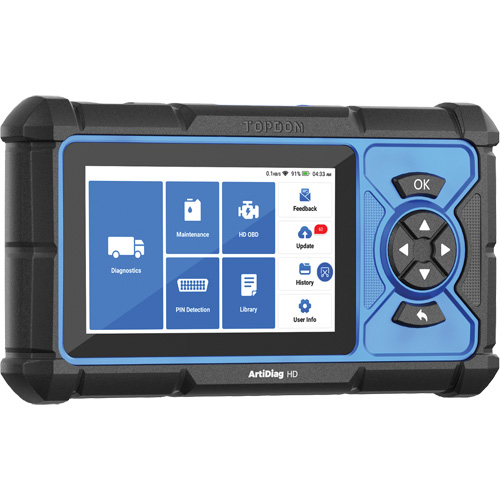 ArtiDiag HD 5" Heavy-Duty Scan Tool with Service Functions Cintas