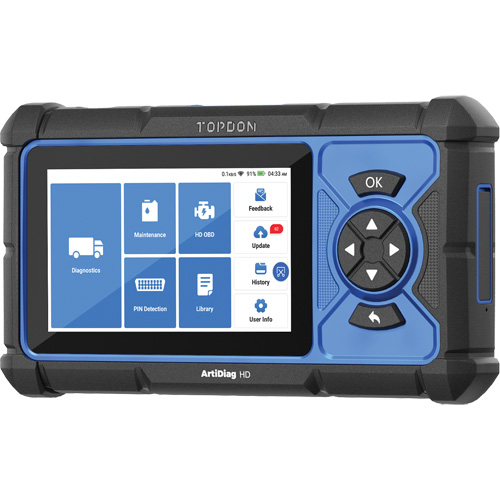 ArtiDiag HD 5" Heavy-Duty Scan Tool with Service Functions Cintas