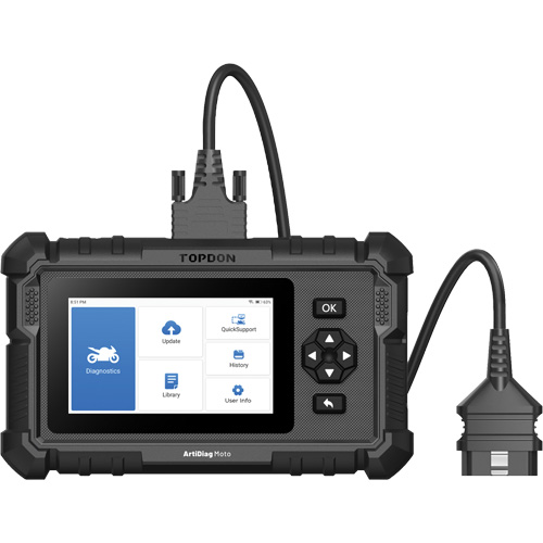 ArtiDiag Moto 5" Motorcycle Diagnostic Tool Cintas