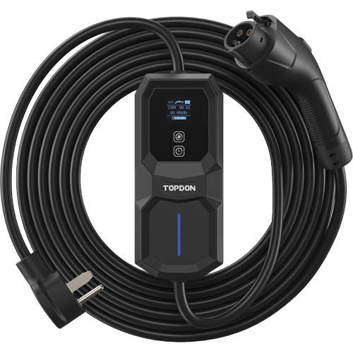 PulseQ AC Portable NEMA 6-50 Plug, 32 A, Level 2 AC, Type 1 (SAE J1772) Connector Cintas