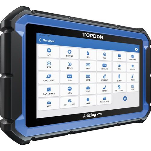 ArtiDiag Pro 7" Scan Tool with Service Functions & Bi-Directional Controls Cintas