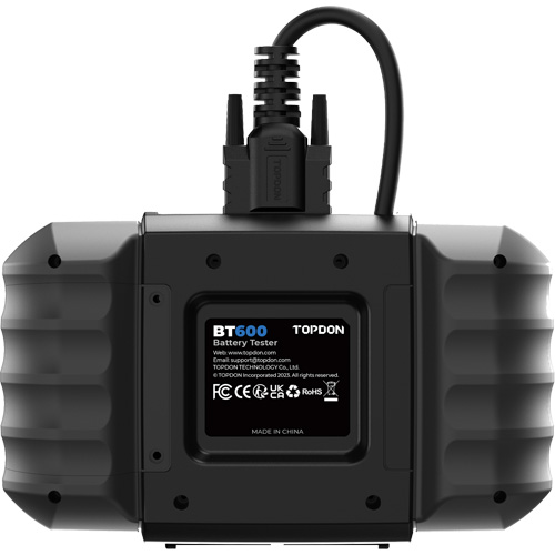 BT600 12V Battery & 12V/24V System Tester with Built-in Printer Cintas