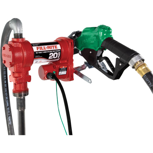 Pompe de transfert de carburant 12 V avec pistolet Cintas