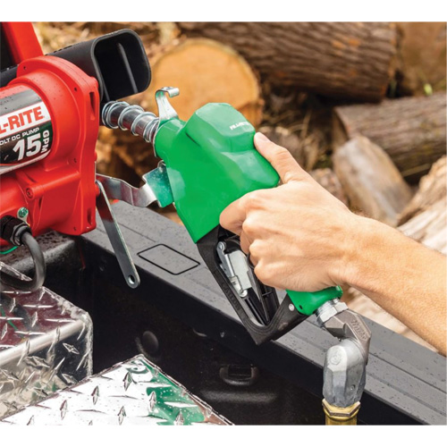Green Automatic Diesel Spout Nozzle Cintas