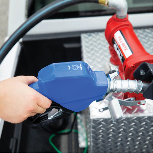 Blue Cold Weather Automatic Diesel Spout Nozzle Cintas