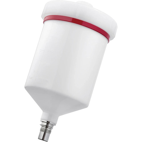 Godet QCC r&eacute;utilisable en plastique 0,6 L, QCC, sans filetage fin Cintas