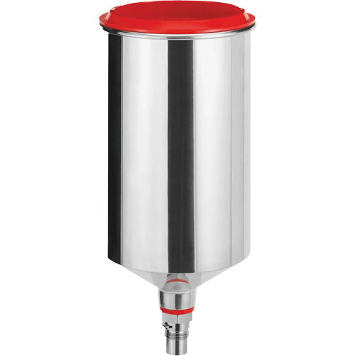 Gobelet r&eacute;utilisable en aluminium 1,0?L avec raccord QCC, sans filetage fin Cintas