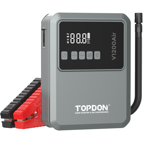 V1200Air 2-in-1 1200 Peak Amp Jump Starter & Tire Inflator Cintas