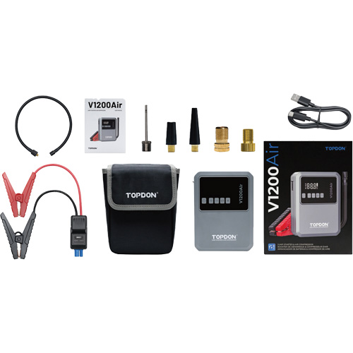 V1200Air 2-in-1 1200 Peak Amp Jump Starter & Tire Inflator Cintas