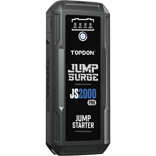 JumpSurge2000Pro 2500 Peak Amp Battery Jump Starter, Power Bank & Flashlight Cintas