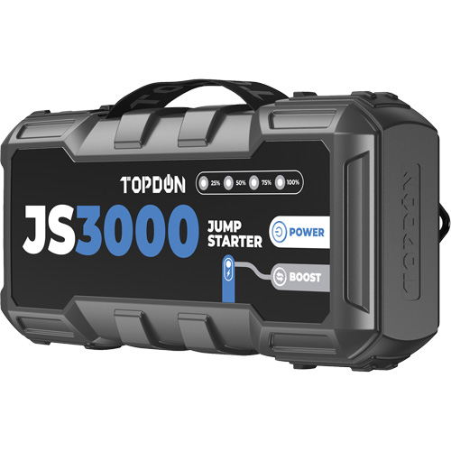 Survolteur, banque d'alimentation et lampe de poche JumpSurge3000 Cintas