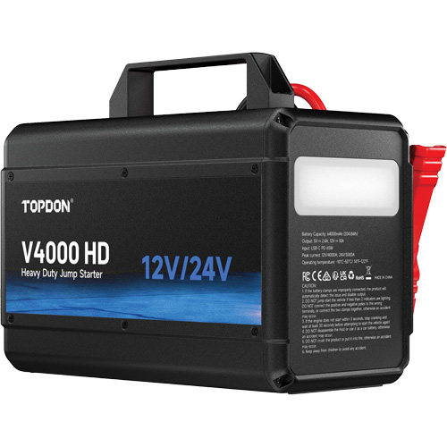 V4000 HD 12V/24V 4000A Jump Starter Cintas