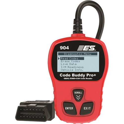 Lecteur de codes OBD-II Code Buddy Pro+ avec donn&eacute;es en temps r&eacute;el Cintas