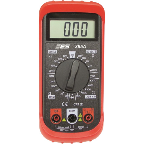 Analyseur num&eacute;rique de moteur/multim&egrave;tre avec &eacute;tui de protection Cintas