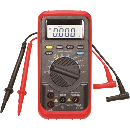 Auto-Ranging Digital Multimeter with Holster Cintas
