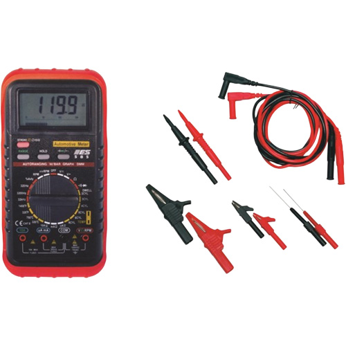 Deluxe Automotive Meter with RPM & Temperature Cintas