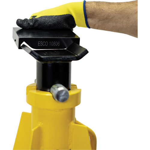 Adaptateur &agrave; dessus plat pour supports de v&eacute;rin ESCO de style haut de 20 et 25 tonnes Cintas