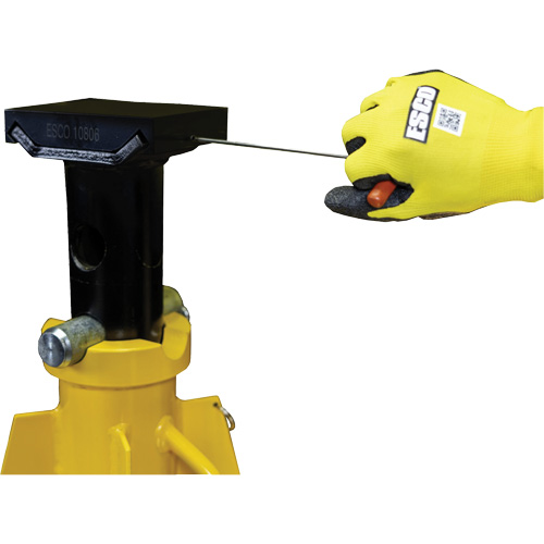 Adaptateur &agrave; dessus plat pour supports de v&eacute;rin ESCO de style haut de 20 et 25 tonnes Cintas