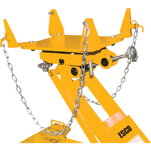 Cric de transmission Yellow Jackit, Cap. de levage 2,2 tonnes Cintas