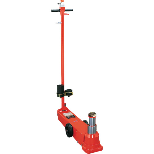 Cric au sol t&eacute;lescopique, 25 tonnes/50 tonne(s), Air comprim&eacute;/hydraulique Cintas