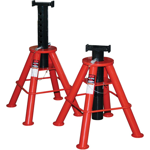 Chandelle &agrave; hauteur &eacute;lev&eacute;e, Tige verrouillable, Capacit&eacute; de 10 tonnes, 28" - 47" h Cintas