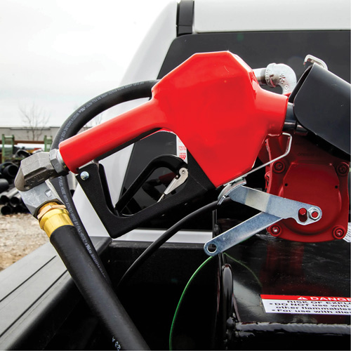 Red Automatic Gasoline Spout Nozzle Cintas
