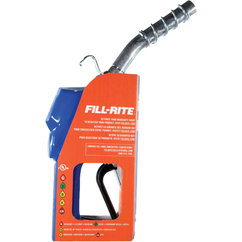 Blue Cold Weather Automatic Diesel Spout Nozzle Cintas
