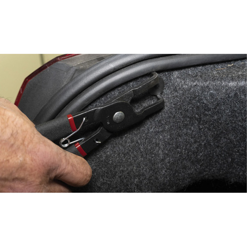 80° Push Pin Pliers with Dual Durometer Grips Cintas
