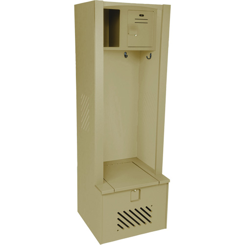 Casier pour &eacute;quipement en poly&eacute;thyl&egrave;ne haute densit&eacute; Lenox Cintas