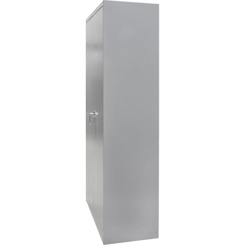 Armoire garde-robe, Acier, 36" la x 18" p x 72" h, Gris Cintas