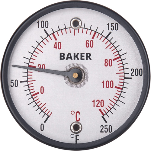 Surface Thermometers, Contact, Analogue, 0-250°F (-20-120°C) Cintas
