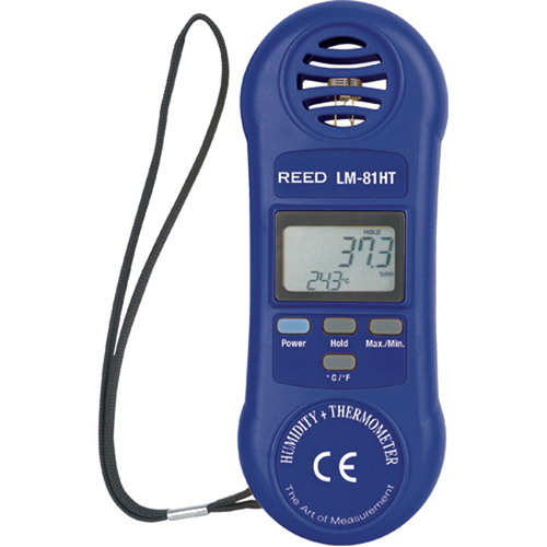 Thermo-Hygrometer, 10% - 95% RH, 32° - 122° F ( 0° - 50°C ) Cintas