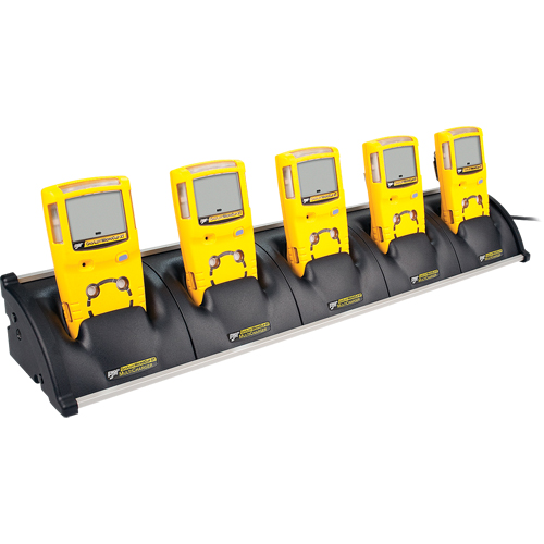 D&eacute;tecteurs multi-gaz GasAlertMicroClip XT BW - Chargeur &agrave; cinq espaces Cintas