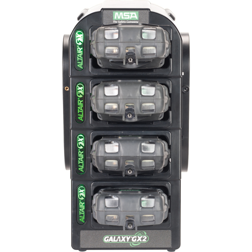 Chargeur &agrave; appareils multiples Galaxy GX2 pour Altair 5X, Compatible avec D&eacute;tecteur de gaz de la famille MSA Altair Cintas