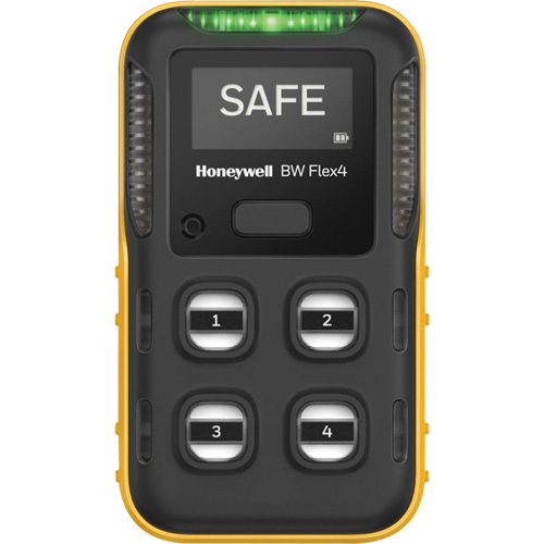 BW Flex Gas Detector, 4 Gas, LEL - H2S - O2 - SO2 Cintas