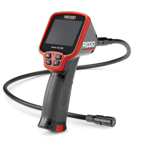 Micro CA-150 Inspection Camera, 3.5" L x 3.5" W Display, 320 x 240 pixels, 17 mm (2/3") Camera Head Cintas