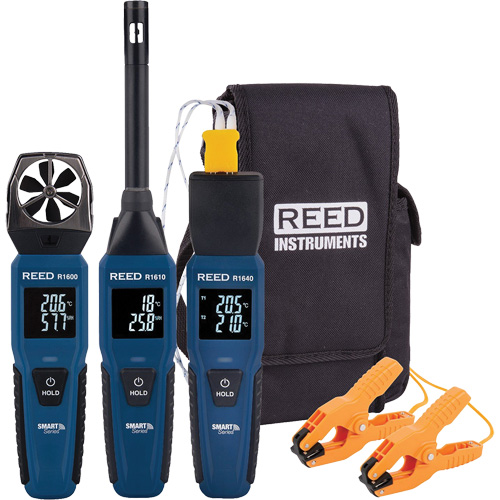 Trousse de CVCA avec enregistreur de donn&eacute;es Bluetooth de s&eacute;rie intelligente R16X0, Contact, Num&eacute;rique Cintas