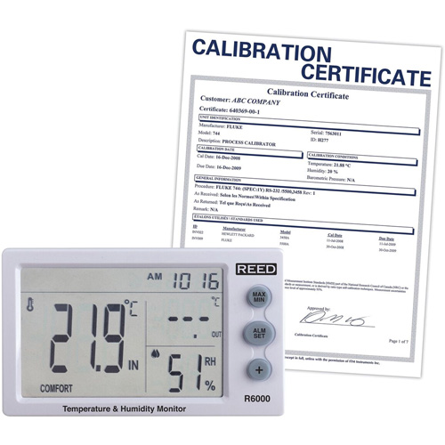 Heat Stress Meter with Calibration Certificate Cintas