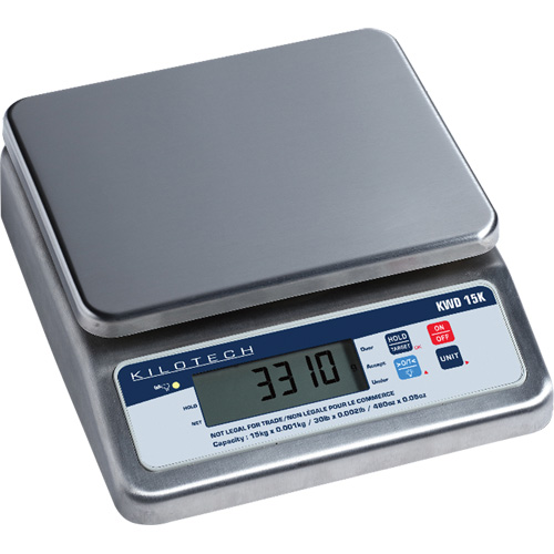Balance d'&eacute;tabli, Capacit&eacute; 30 kg, Graduations 2 g Cintas
