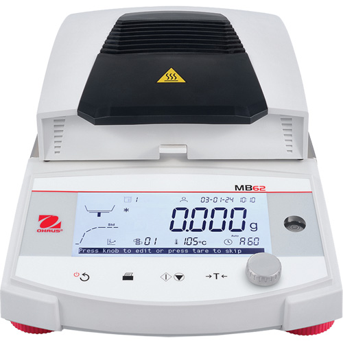 MB62 Carbon Fiber Heating  Moisture Analyzer Cintas