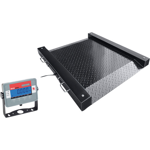 DEFENDER Drum Scale, 2500 lbs. Capacity, 30" W x 30" L Cintas